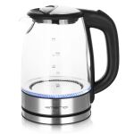 Emerio Wasserkocher, 1.7L, kabellos, BPA-frei