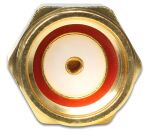 DeLOCK 88475 Koaxialkabel 0,32 m RP-SMA Gold, Schwarz