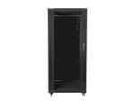 Lanberg FF01-6827-12B Rack 27U Freistehendes Gestell Schwarz