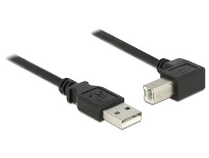 DeLOCK 2m USB 2.0 USB Kabel USB A USB B 0,48 Gbit/s Schwarz