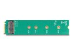 DELOCK Adapter 67Pin M.2 Key M -> 67Pin M.2 Key E