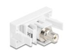DELOCK Easy 45 Modul Buchse zu Cinch Buchse...