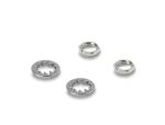 DeLOCK Hohlstecker Adapter DC 5,5 x 2,5 mm Buchse auf Buchse mit Gewinde gerade