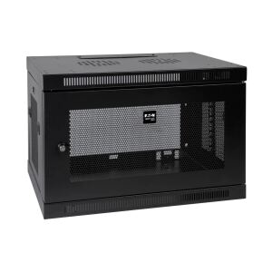 Tripp Lite SRW9U SmartRack 9 HE-Mini-Rackgehäuse mit flachem Profil, tiefenverstellbar, Wandhalterung