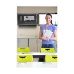 Tripp Lite SRW9U SmartRack 9 HE-Mini-Rackgehäuse mit flachem Profil, tiefenverstellbar, Wandhalterung