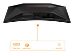 AOC G4 C27G42E Computerbildschirm 68,6 cm (27") 1920 x 1080 Pixel Full HD LED Schwarz, Rot