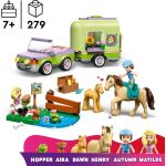 Lego Friends Pferd und Fohlen mit Pferdeanhänger--42695