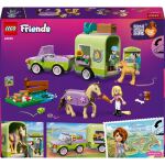 Lego Friends Pferd und Fohlen mit Pferdeanhänger--42695