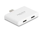 DELOCK USB-C Adapter > USB-C Daten 10 Gbps & Video 4K 60Hz
