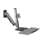 Tripp Lite WWSS1332W WorkWise Workstation mit Wandhalterung, einzelner Bildschirm