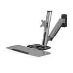 Tripp Lite WWSS1332W WorkWise Workstation mit Wandhalterung, einzelner Bildschirm
