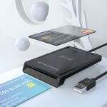 Conceptronic BIAN11B Smart-ID-Kartenleser mit dualer Schnittstelle