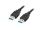 Lanberg CA-USBA-30CU-0010-BK USB Kabel USB 3.2 Gen 1 (3.1 Gen 1) 1 m 5 Gbit/s Schwarz