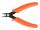 DELOCK Seitenschneider orange 12,7 cm