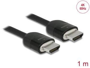 DELOCK Premium HDMI Kabel 4K 60 Hz 1 m