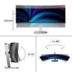 Philips 5000 series 49B2U5900C/00 Computerbildschirm 124 cm (48.8") 5120 x 1440 Pixel Dual QHD LCD Schwarz