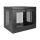 Tripp Lite SRW9UG SmartRack 9-HE-Mini-Rackgehäuse mit flachem Profil, tiefenverstellbar, Wandhalterung, transparentes Acrylglasfenster