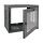 Tripp Lite SRW9UG SmartRack 9-HE-Mini-Rackgehäuse mit flachem Profil, tiefenverstellbar, Wandhalterung, transparentes Acrylglasfenster