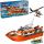 Lego City Rettungsboot d. Küstenwache Hubschrauber--60504