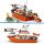 Lego City Rettungsboot d. Küstenwache Hubschrauber--60504