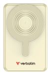 Verbatim 32274 Powerbank Lithium Polymer (LiPo) 10000 mAh Kabelloses Aufladen Gold