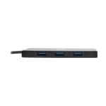 Tripp Lite U360-004-SLIM Ultraflache tragbare USB 3.x (5 Gbps) Nabe mit 4 Ports