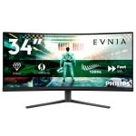 Philips Evnia 34M2C3500L/00 Computerbildschirm 86,4 cm (34") 3440 x 1440 Pixel Wide Quad HD LCD Schwarz