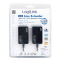 LogiLink Line Extender USB via CAT5/6 Schnittstellenkarte/Adapter
