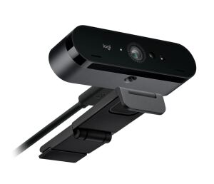 Logitech BRIO 4K Webcam 13 MP 4096 x 2160 Pixel USB Schwarz