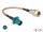 DELOCK Antennenkabel FAKRA Z-St > FME-St RG-316 0.15m