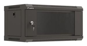 Lanberg WF03-5304-10B Rack 4U Wandmontiertes Regal Schwarz