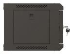 Lanberg WF03-5304-10B Rack 4U Wandmontiertes Regal Schwarz