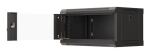 Lanberg WF03-5304-10B Rack 4U Wandmontiertes Regal Schwarz