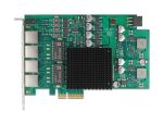 DELOCK PCI Express x4 Netzwerkkarte Gigabit LAN 4xRJ45 PoE+
