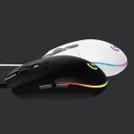 Logitech G 910-005796 Maus Gaming rechts USB Typ-A 8000 DPI