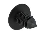 DELOCK Tannenbaum Clip schwarz 10 Stück schwarz