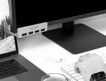 DELOCK HUB USB 3.0 4Port 5xTyp-A Bu extern Feststellschraube