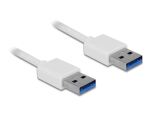 DELOCK HUB USB 3.0 4Port 5xTyp-A Bu extern Feststellschraube
