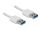 DELOCK HUB USB 3.0 4Port 5xTyp-A Bu extern Feststellschraube