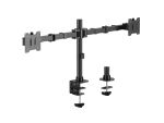 Equip 17"-35" Hochleistungs-Tischhalterung für zwei Monitore mit Gelenkfunktion