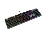 MSI FORGE GK320 RED Tastatur Gaming USB QWERTY Englisch Schwarz