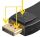 Goobay DisplayPort-auf-HDMI Adapter 1.1, vergoldet