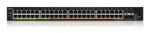 Zyxel XMG2230-52HP Managed L2/L3 2.5G Ethernet (100/1000/2500) Power over Ethernet (PoE) 1U Schwarz
