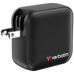 Verbatim Mini GaN Charger 100W Universal Schwarz AC Schnellladung Drinnen