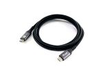 Equip USB 4 Gen 3 C-auf-C-Kabel, M/M, 0.5m, PD3.1 240W, 8K/60Hz, 40Gbps, Schwarz