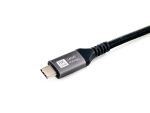 Equip USB 4 Gen 3 C-auf-C-Kabel, M/M, 0.5m, PD3.1 240W, 8K/60Hz, 40Gbps, Schwarz
