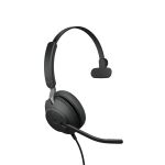Jabra Evolve2 40 SE Kopfhörer Kabelgebunden Kopfband Büro/Callcenter USB Type-C / USB Type-A Schwarz