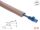 DELOCK Kabelkanal PVC flexibel 30 x 10 mm - Länge 2m Braun