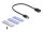 DELOCK USB 3.2 Gen 2 Gehäuse für PlayStation 5 M.2 NVMe Slot