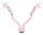 Arozzi AZ-ALZARE-NEO-DUO-PNK Flachbildschirm-Tischhalterung 81,3 cm (32") Tisch/Bank Pink